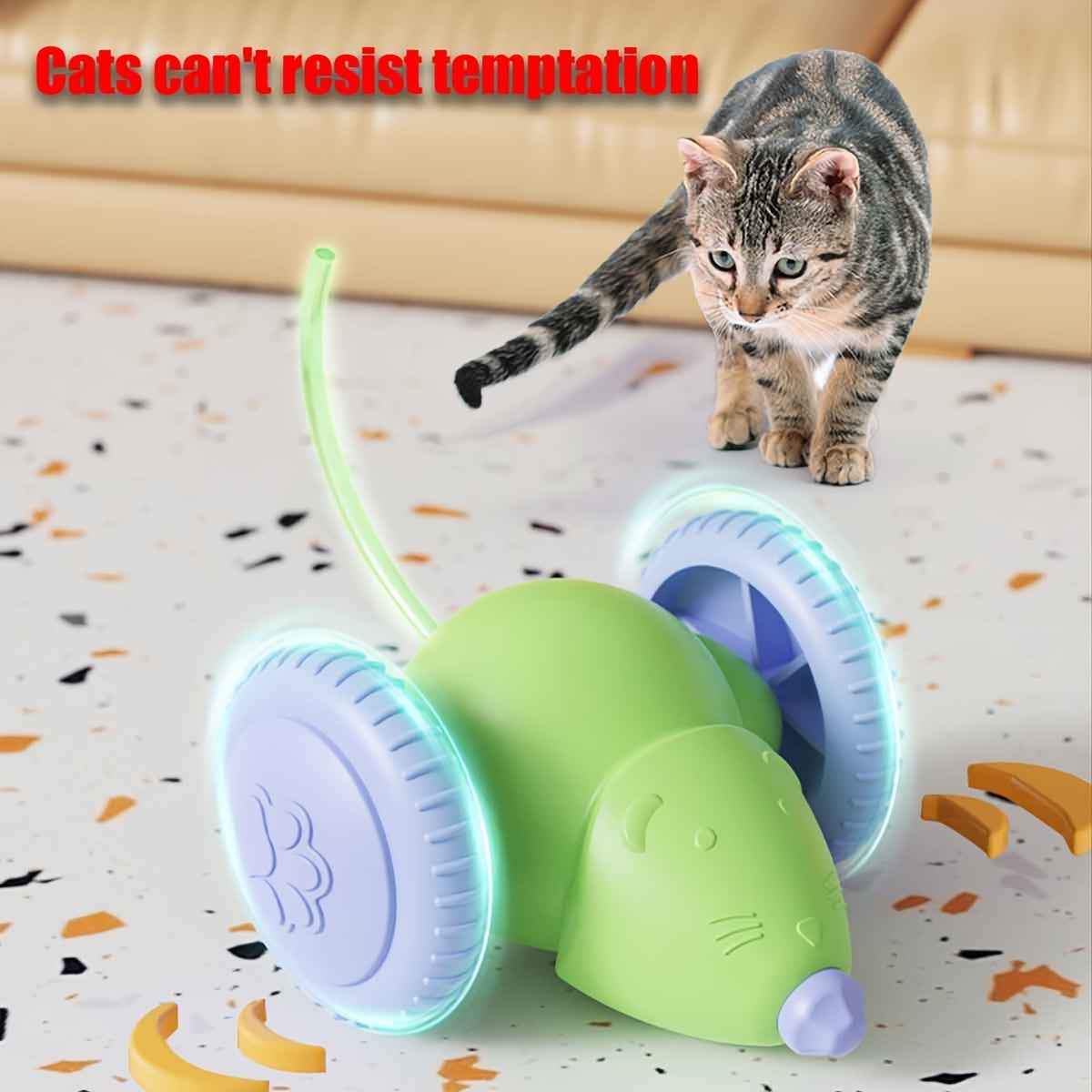 Cat Toys Simulate Mice, Rechargeable Lasting Indoor Cat Toys, Interactive Pet Toys With High Boredom Relief, And Rechargeable Intelligent Pet Electric Toys.
